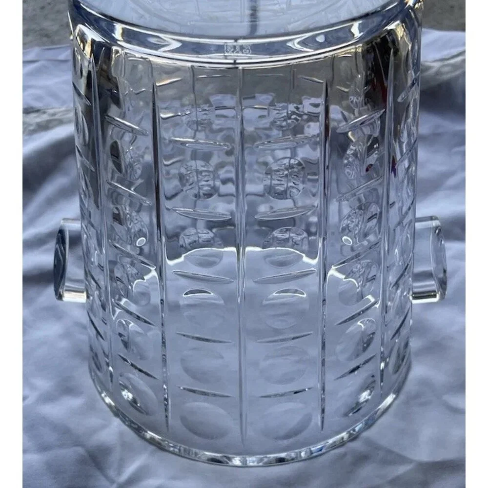 Baccarat Equinoxe Crystal Champagne Bucket Made in France Quality Heavy Duty